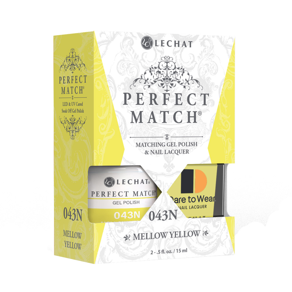 Perfect Match Duo - PMS043N - Mellow Yellow